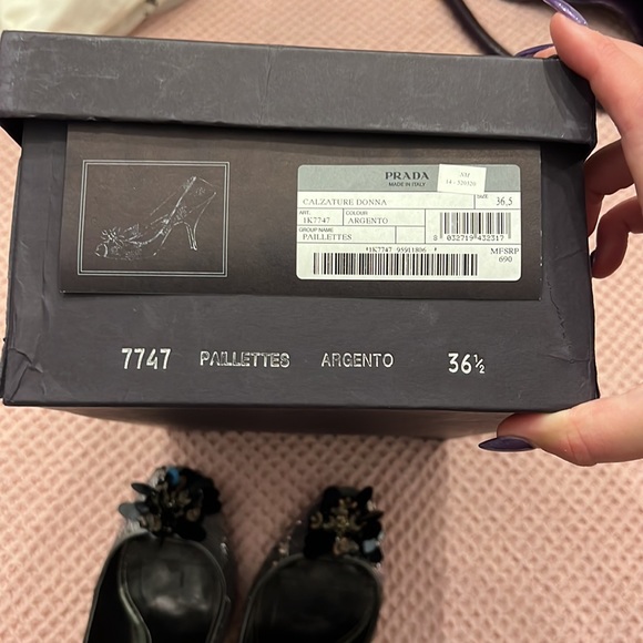 Prada Sparkly Heels - Picture 9 of 10